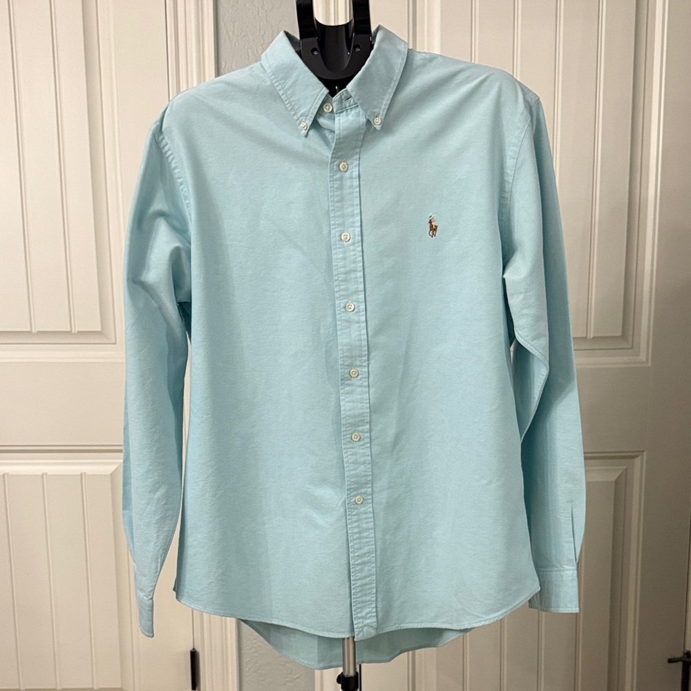 Classic Light Blue Button Down Shirt